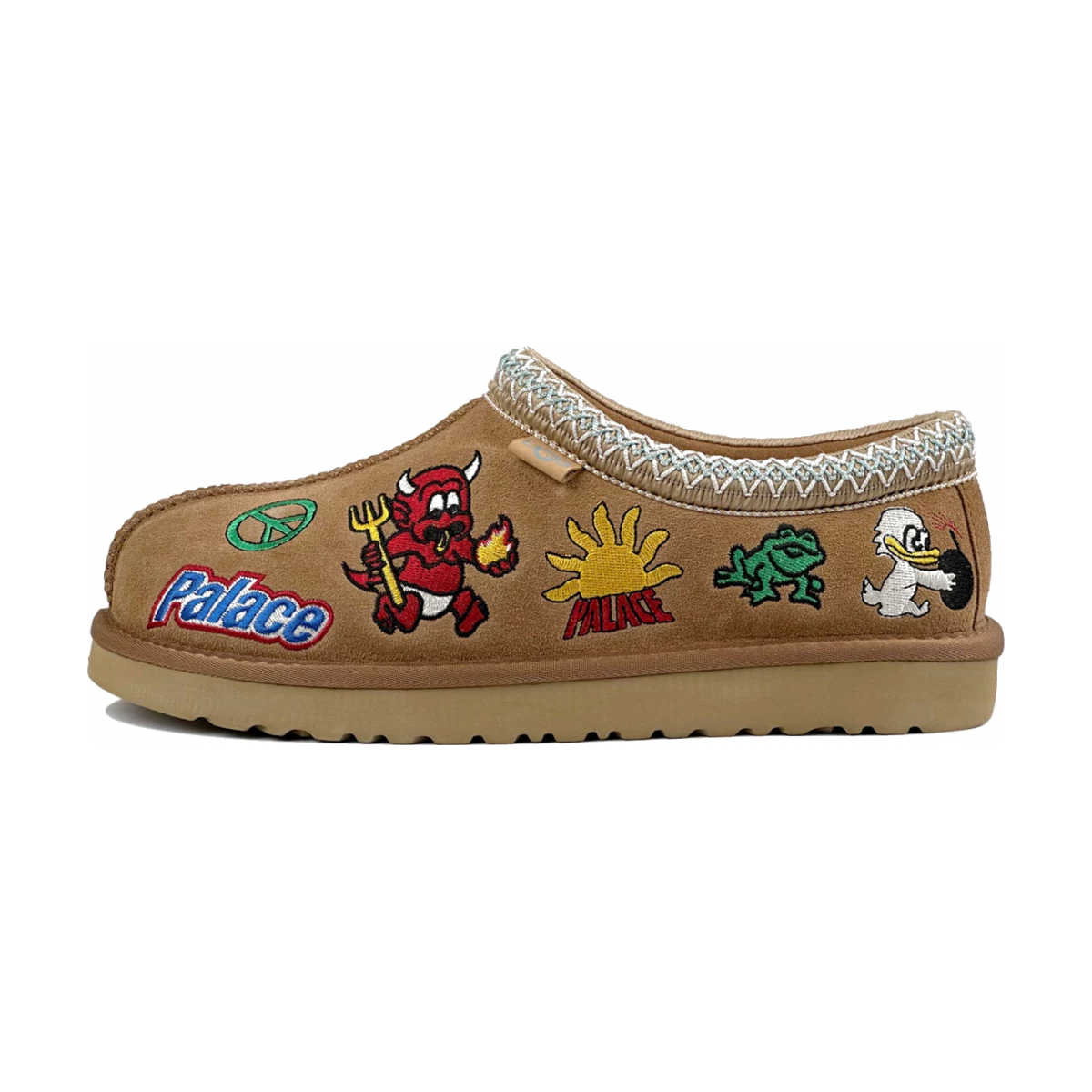 Palace x UGG Tasman Slipper Chestnut