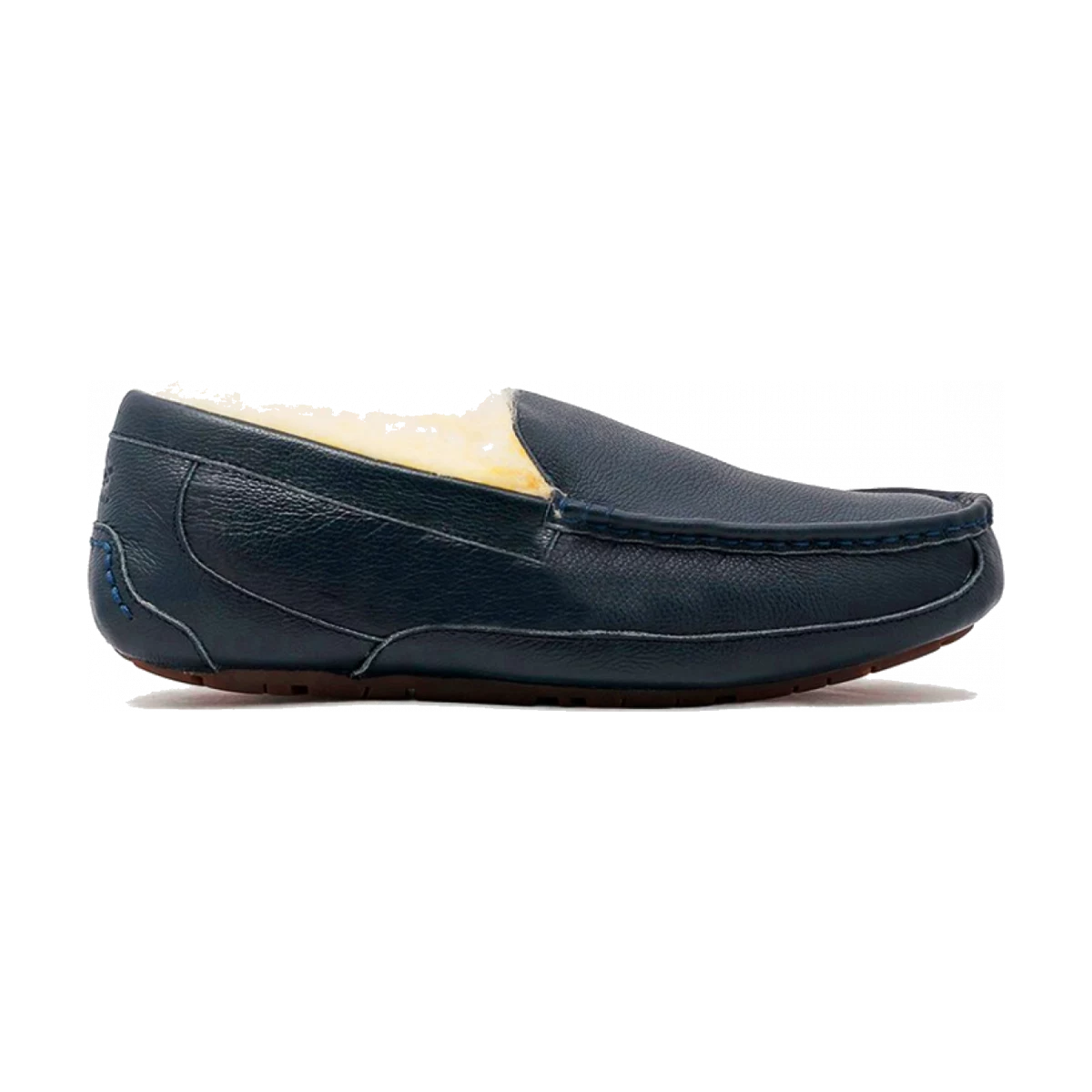 UGG Mens Ascot Leather Navy