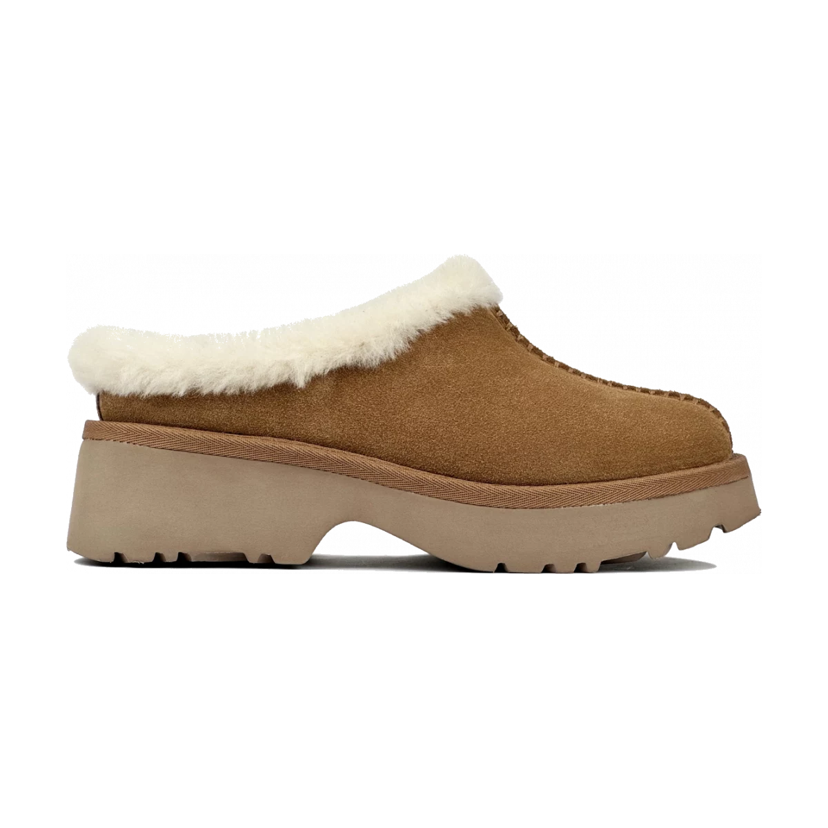 UGG New Heights Cozy Clog Chestnut