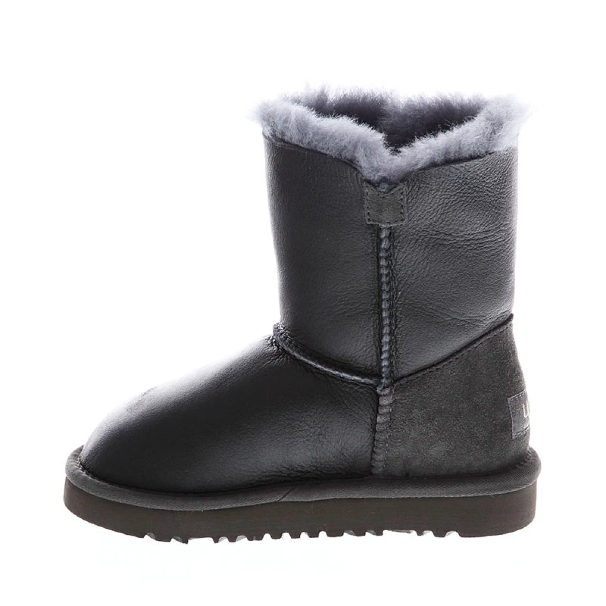 UGG Kids Bailey Button Metallic Grey — фото 5