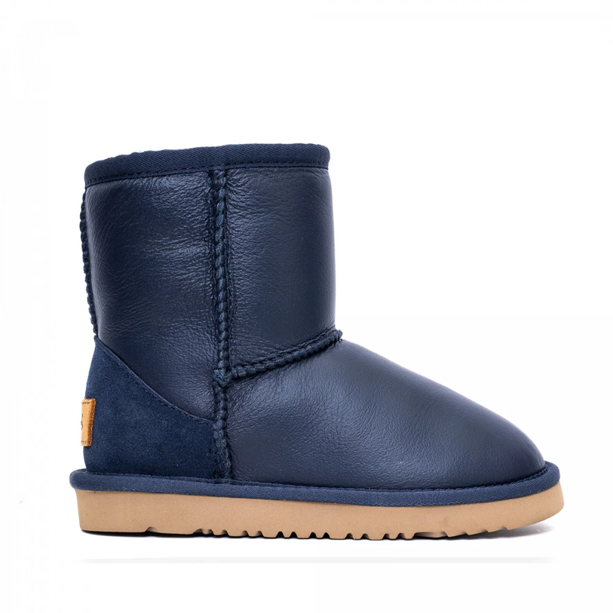 UGG Kids Classic Short Metallic Navy — фото 3