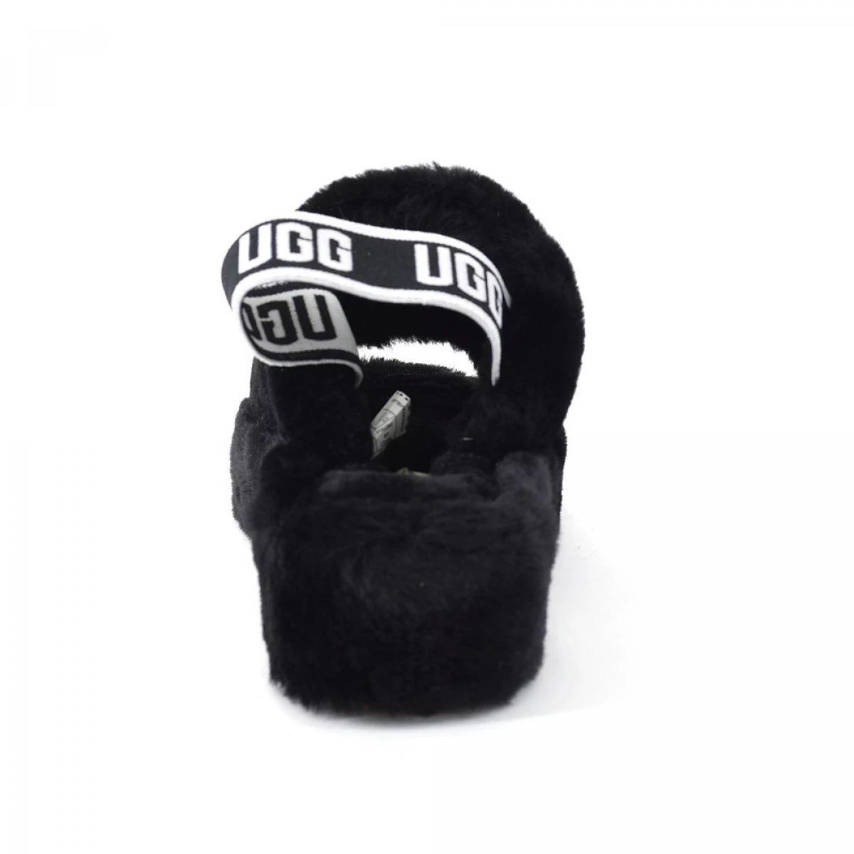 UGG Fluff Yeah Slide Black — фото 7