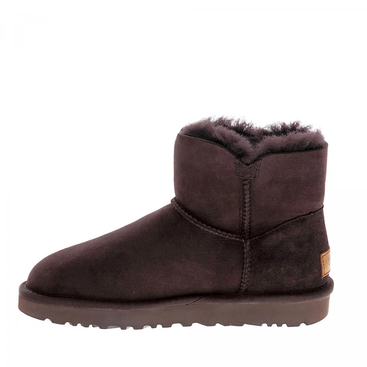 UGG Mini Bailey Button Chocolate — фото 5