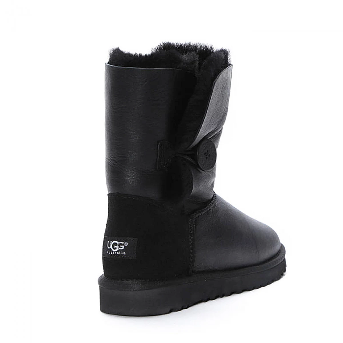 UGG Bailey Button Metallic Black — фото 5