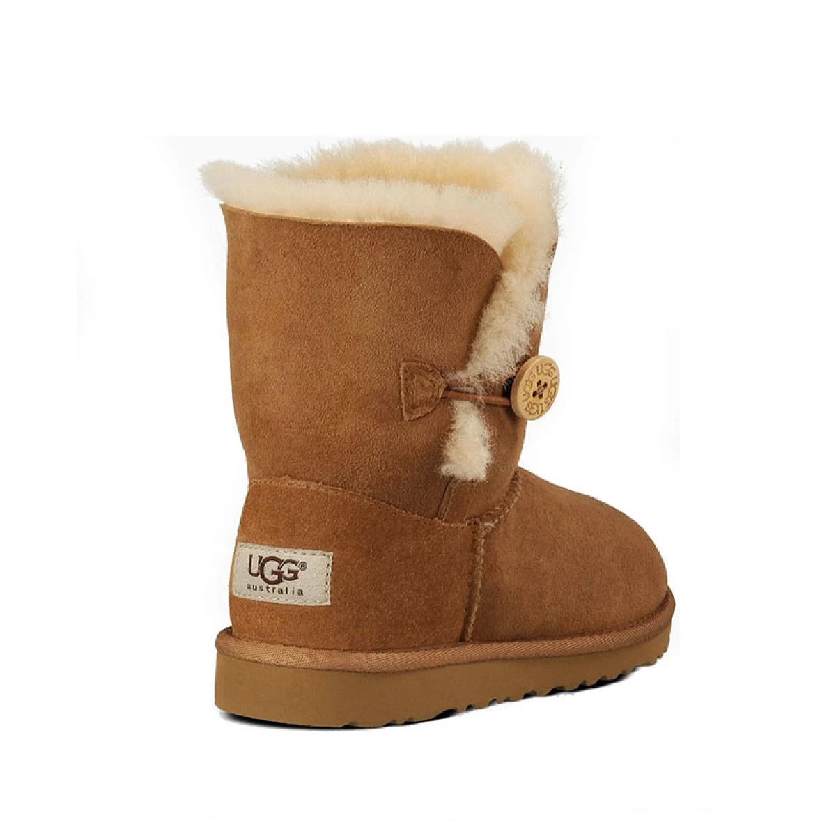 UGG Kids Bailey Button Chestnut — фото 5