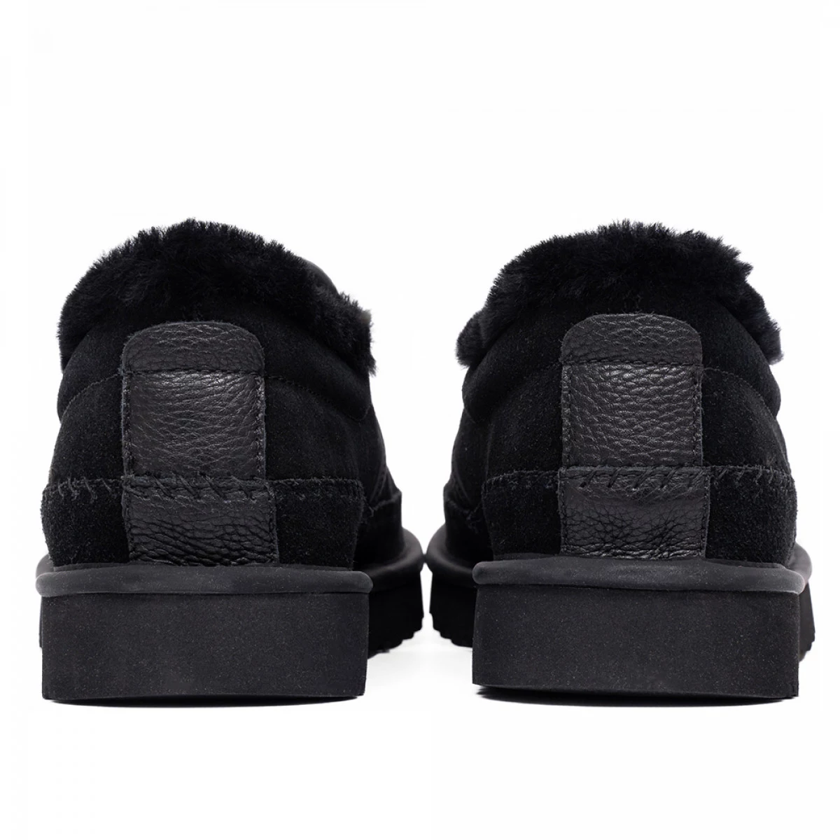 UGG Mens Stitch Slip On Black — фото 7