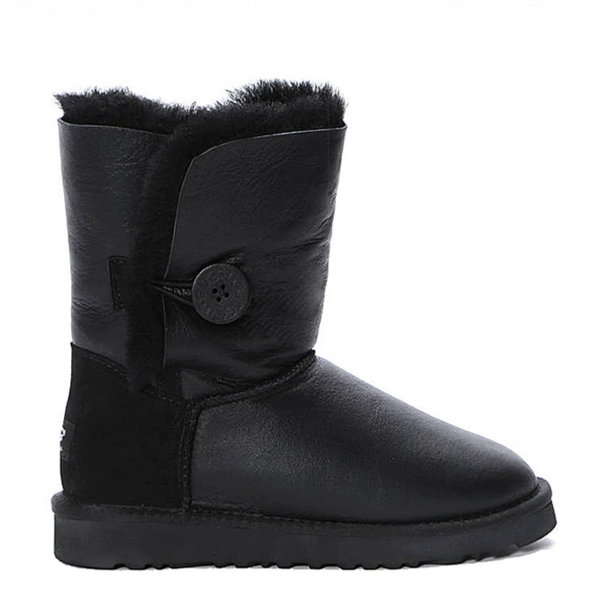 UGG Bailey Button Metallic Black — фото 3