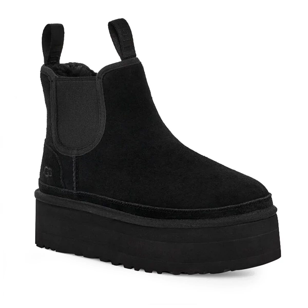 UGG Neumel Platform Chelsea Black — фото 4