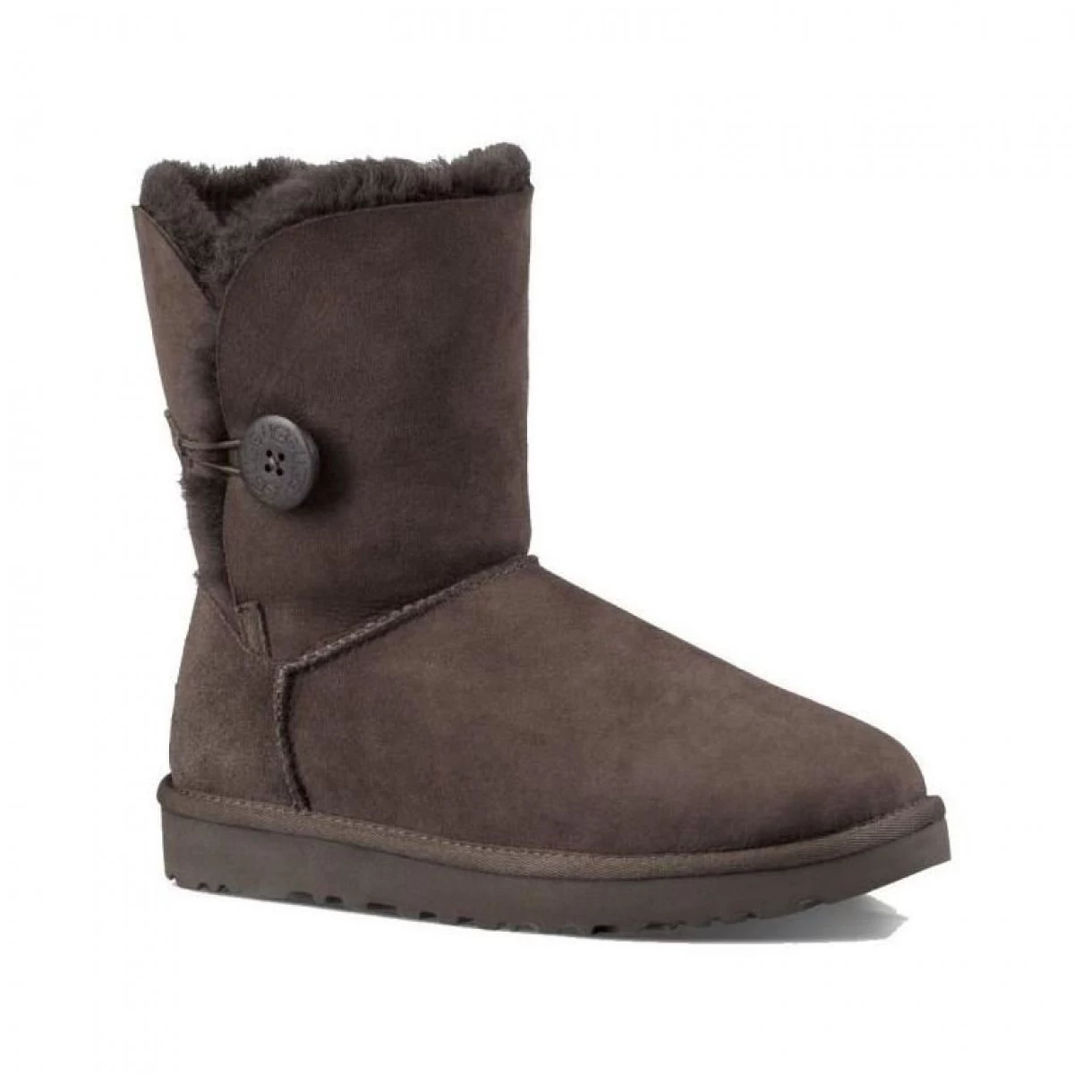 UGG Bailey Button Chocolate — фото 3