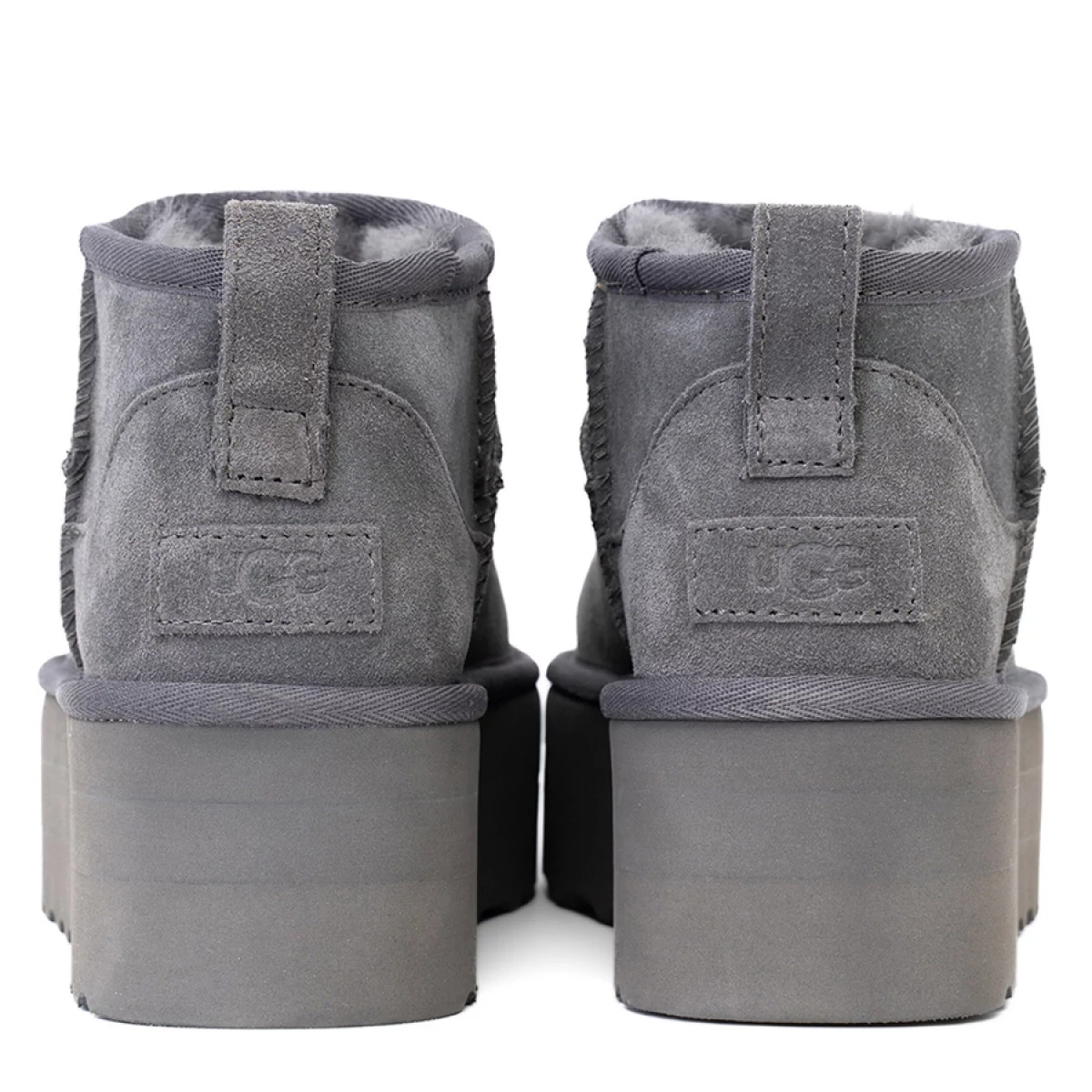 UGG Classic Ultra Mini Platform Grey — фото 7