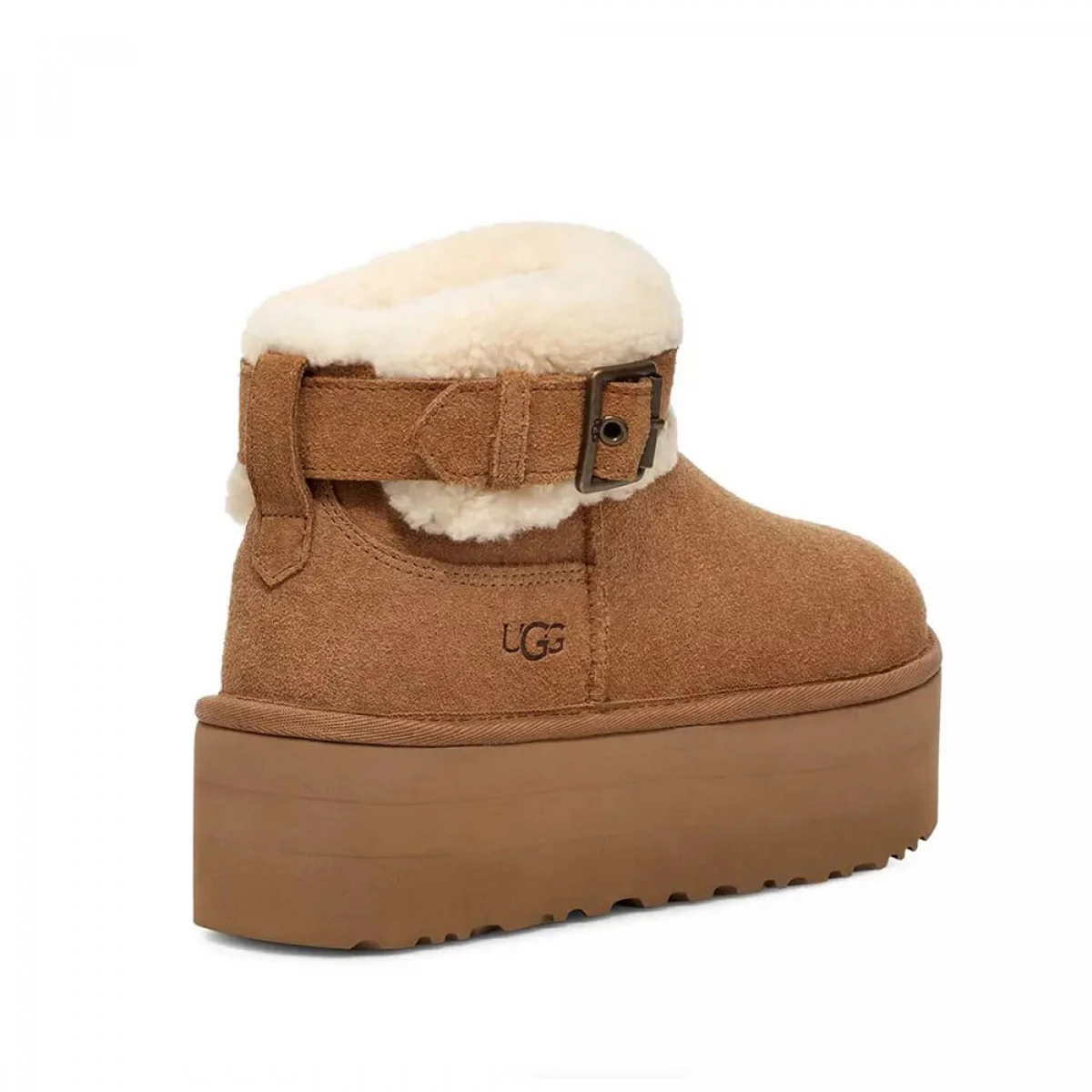 UGG Ultra Mini Belted Roller Boot Chestnut — фото 6