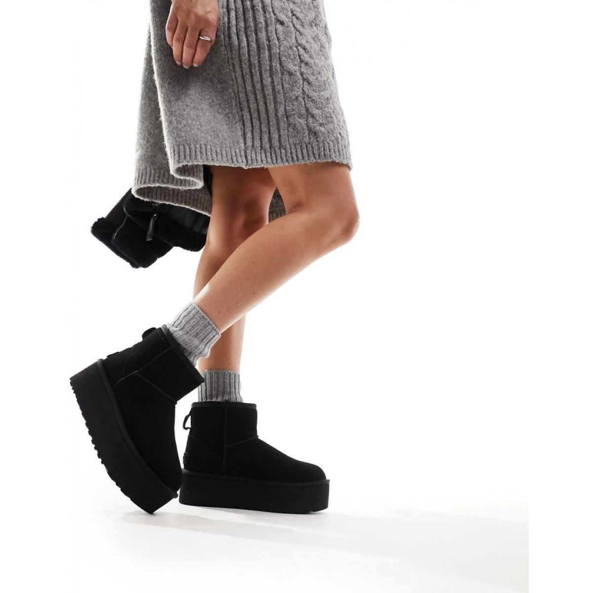 UGG Classic Mini Platform Black — фото 6