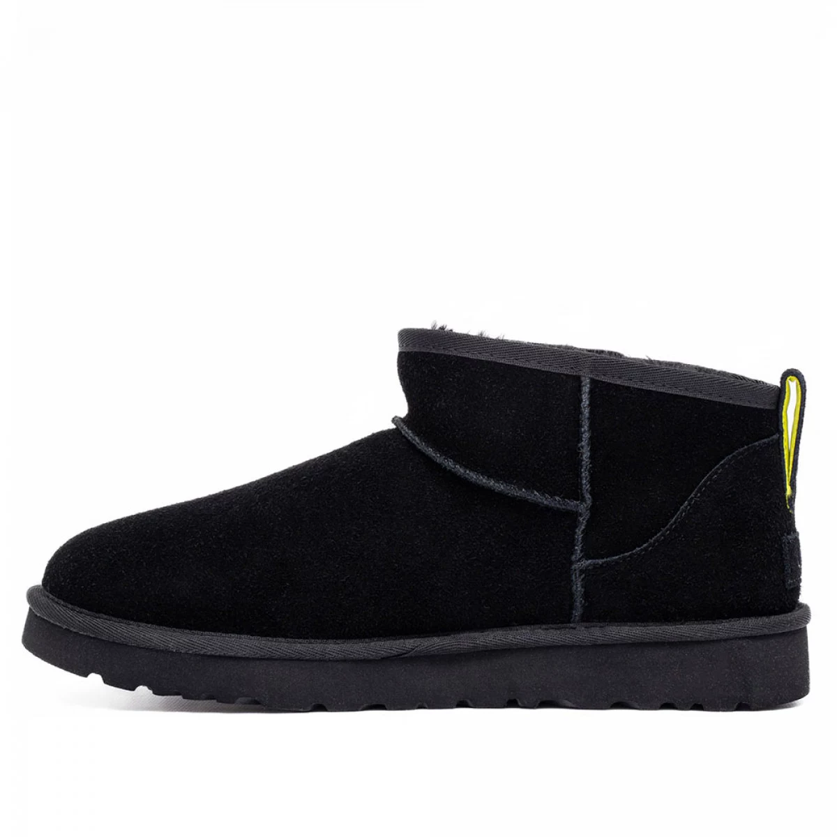 UGG Mens Classic Ultra Mini Zip Boot Black — фото 6