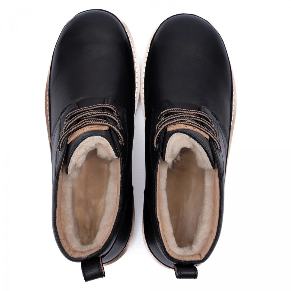 UGG Mens Neumel Gentleman Leather Black — фото 6