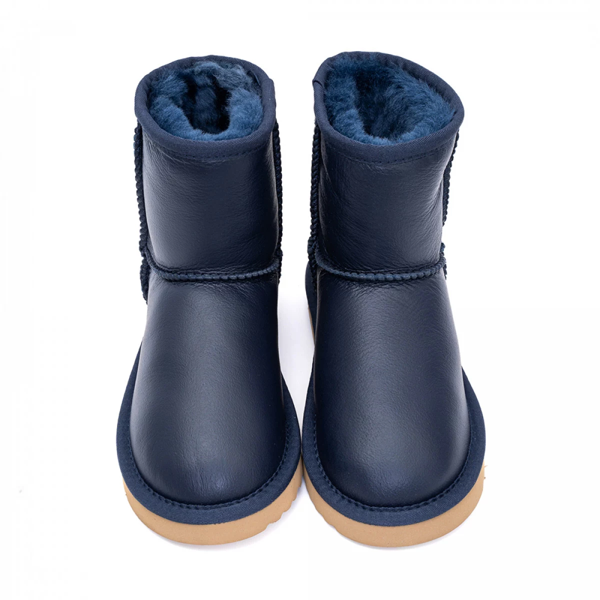 UGG Kids Classic Short Metallic Navy — фото 4