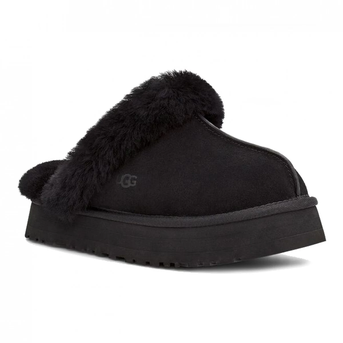 UGG Slippers Disquette Black — фото 4