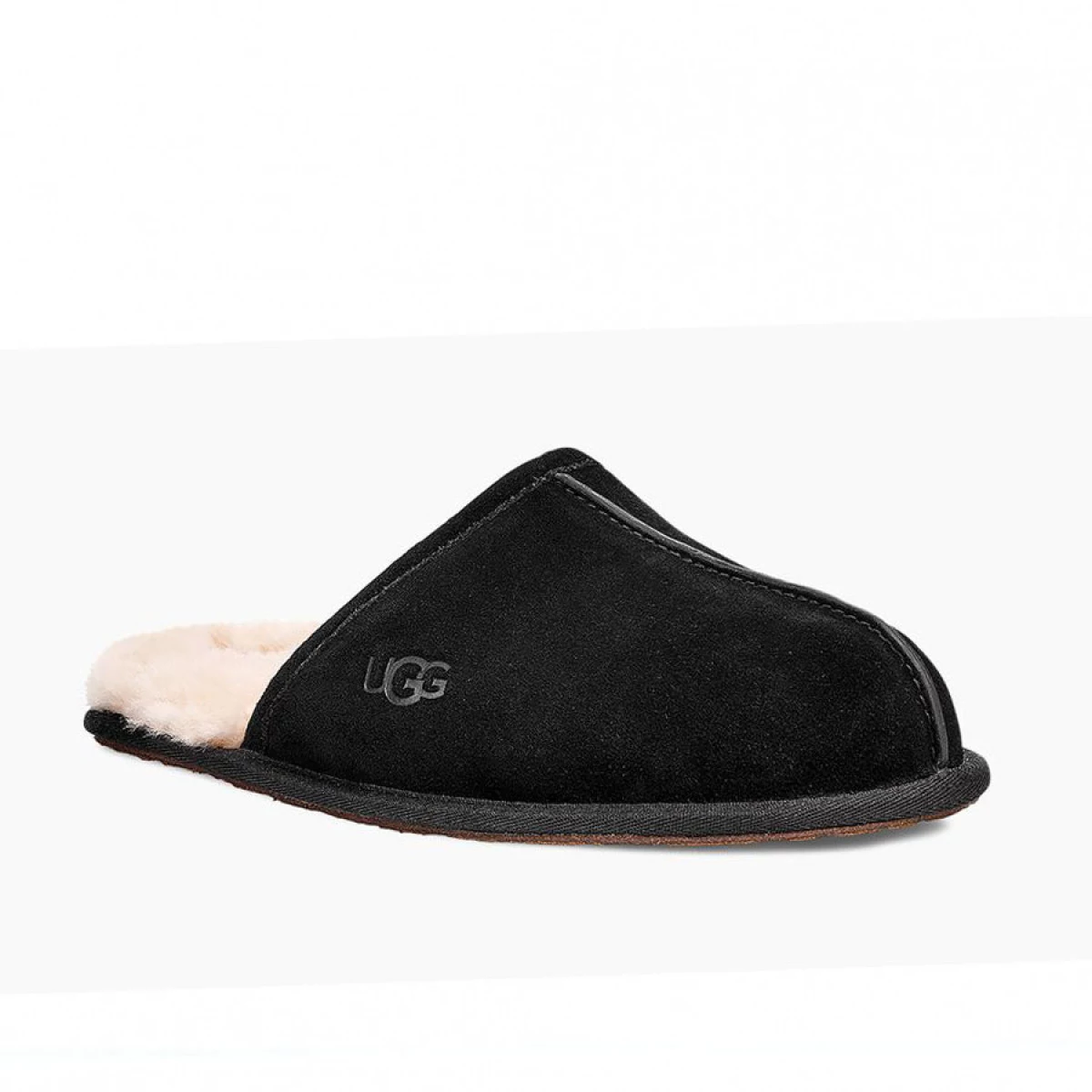 UGG Mens Scuff Slipper Black — фото 4