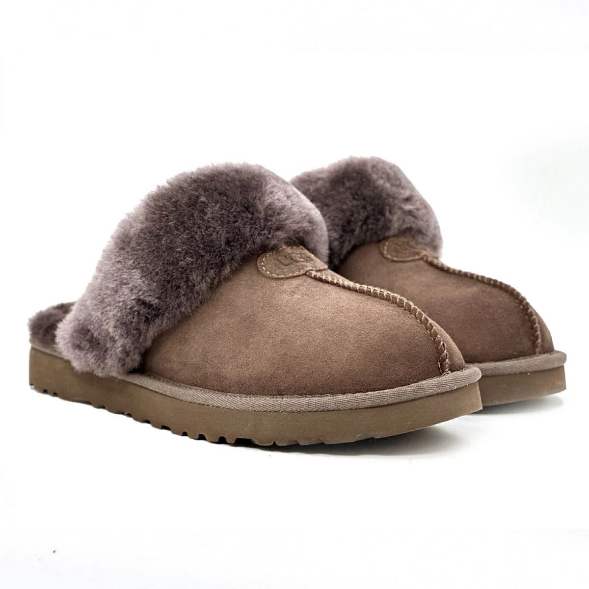 UGG Slippers Scufette Chocolate — фото 4