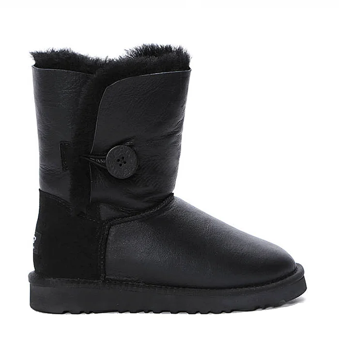 UGG Bailey Button Metallic Black