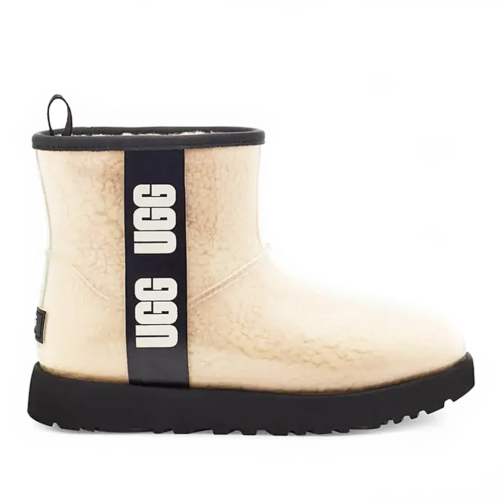 UGG Classic Clear Mini Natural Black в цвете Черный