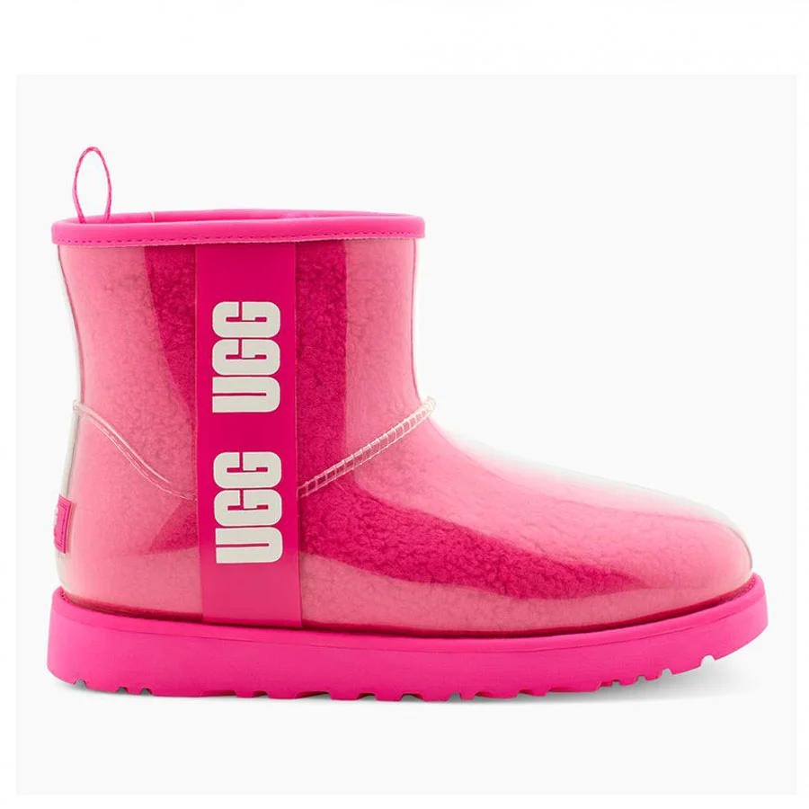 UGG Classic Clear Mini Rock Rose в цвете Розовый