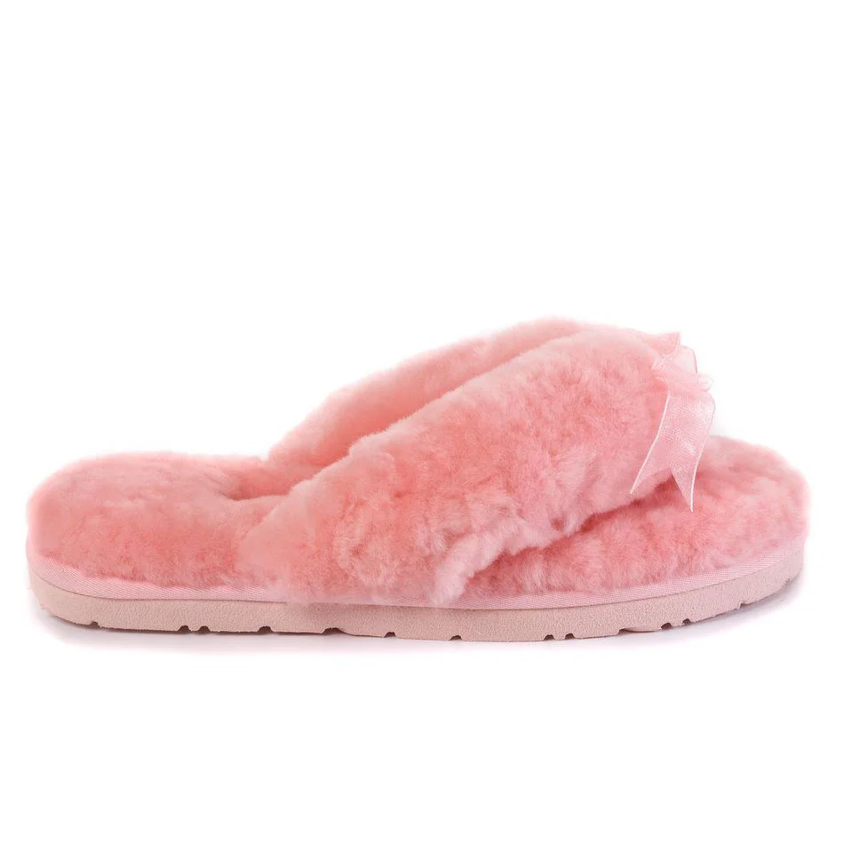 UGG Fluff Flip Flop Pink