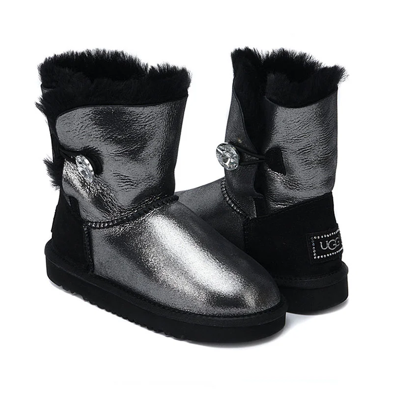 UGG Kids Bailey Bling I Do Black