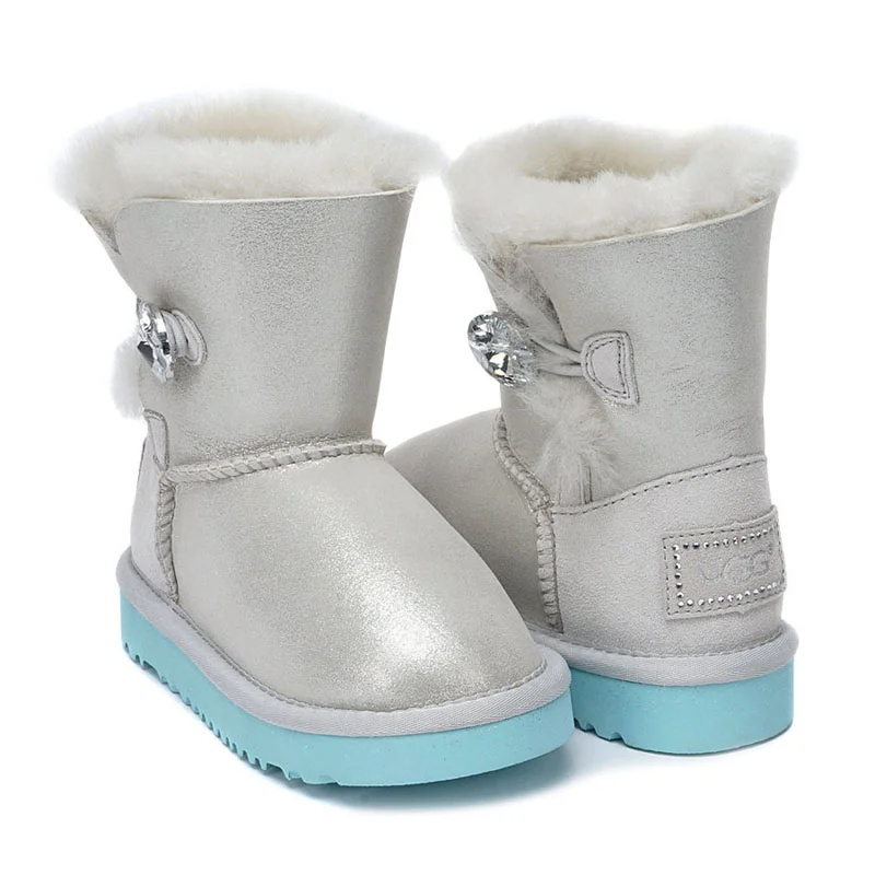 UGG Kids Bailey Bling I Do White