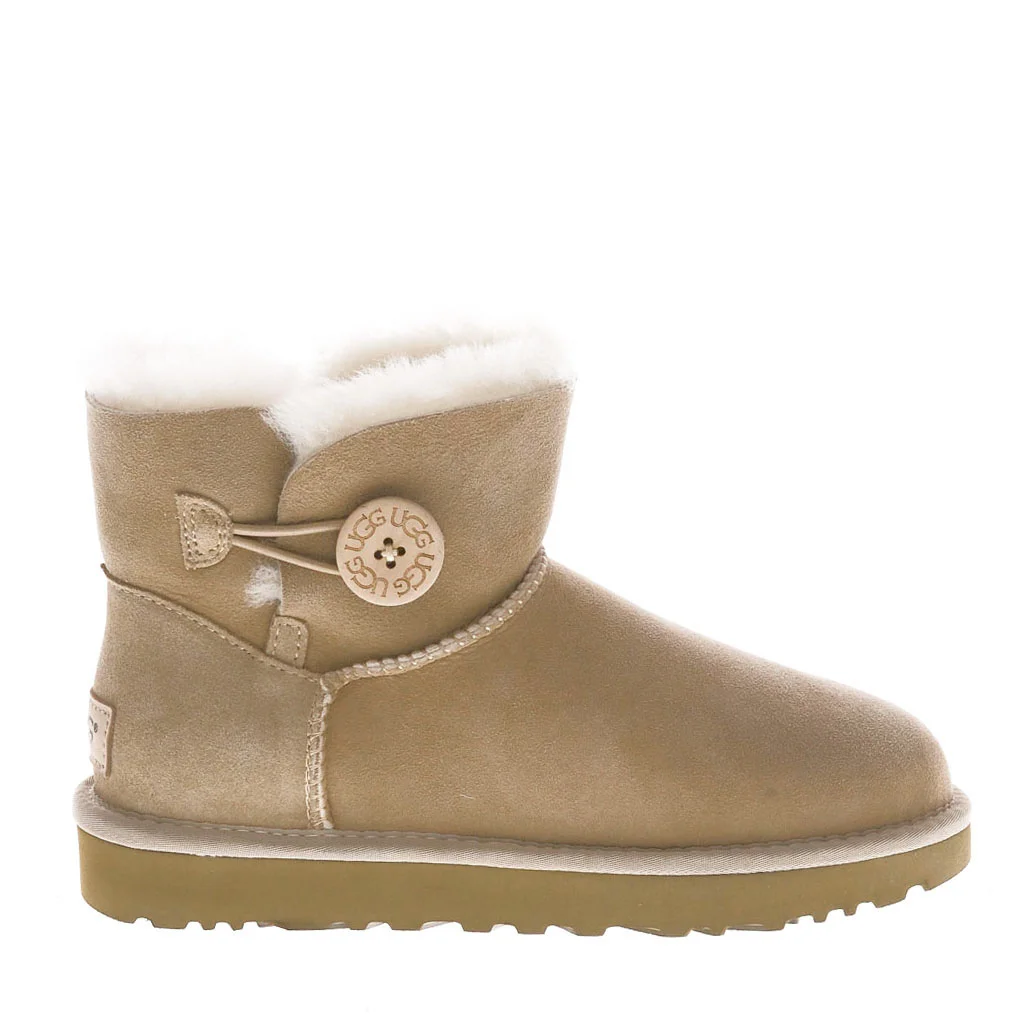 UGG Mini Bailey Button Sand