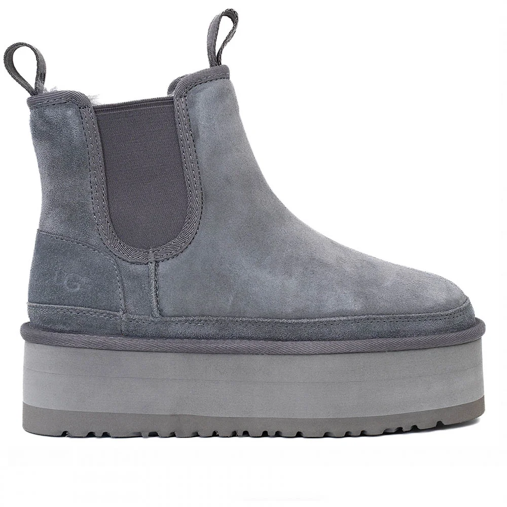 UGG Neumel Platform Chelsea Grey